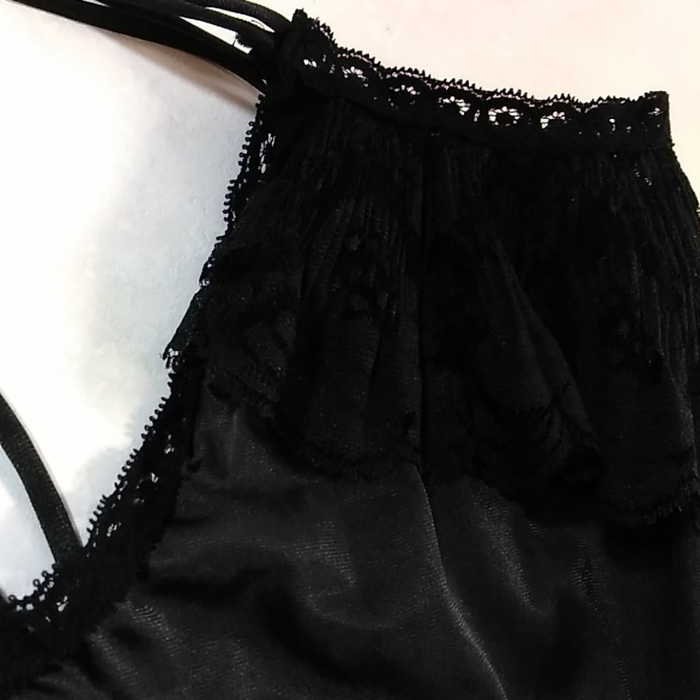 Lorraine babydoll Black color, lace. - Picture 6 of 14